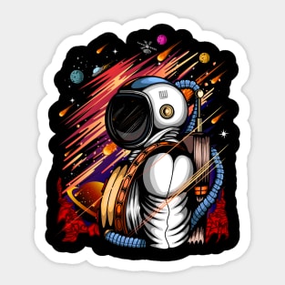 Spaceman Sticker